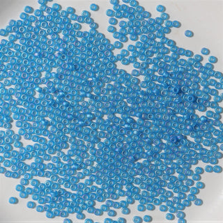 Miyuki Seed Beads Size 15 Matte Light Blue AB 3gm Bag