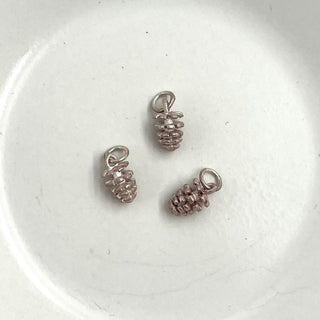 Charm - Sterling Silver Pinecone
