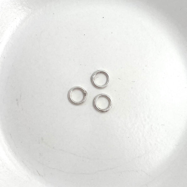Sterling Silver Soldered Ring 6mm