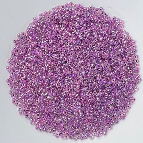 Chinese Seed Beads Size 11 Mauve 25gm Bag