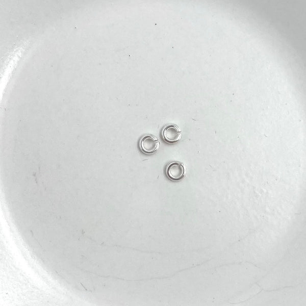 100 Jumprngs Sterlng Slver Open Jump Rngs 4mm 20 Gauge - 100 Jump 100 Jumprngs Sterlng Slver Open Jump Rngs 4mm 20 Gauge - 100 Jump