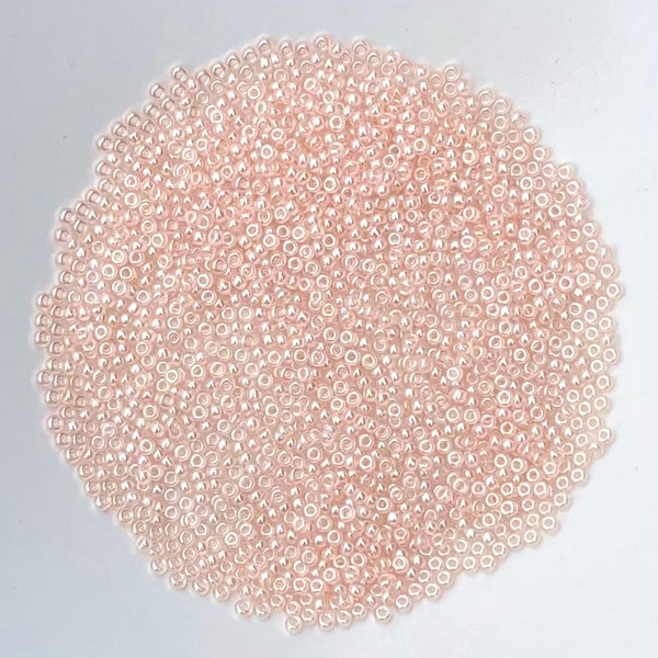 Miyuki Seed Beads Size 11 Light Rose Lustre